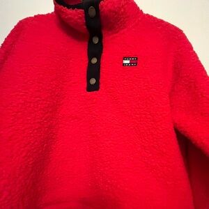 Tommy Hilfiger/Tommy Jeans Fleece 3/4 zip pullover! NWT!
